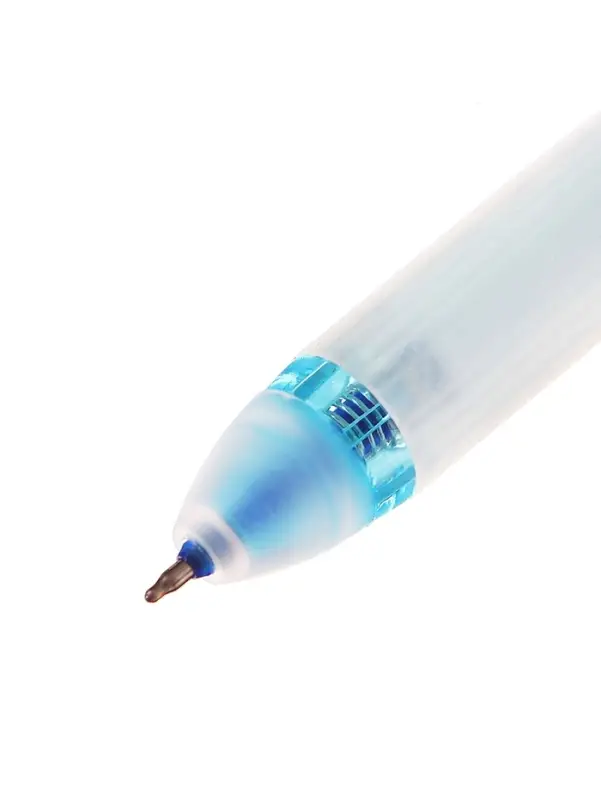 Ручка гелевая автомат СТИРАЕМЫЕ ЧЕРНИЛА, 0,5 мм, стержень синий, Космонавт МИКС