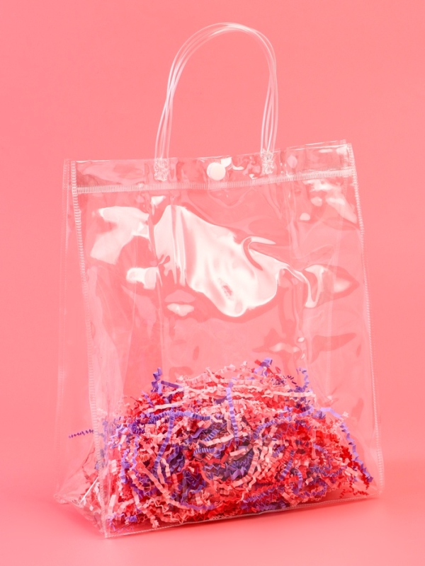 Пакет подарочный из ПВХ, ML 23 × 27 × 11.5 см Пакет подарочный из ПВХ, ML 23 × 27 × 11.5 см