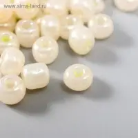 Бисер круглый 6/0 "Жемчужный" 20 гр