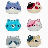 Брошь &laquo;Мордочка котёнка&raquo;, МИКС в серебре