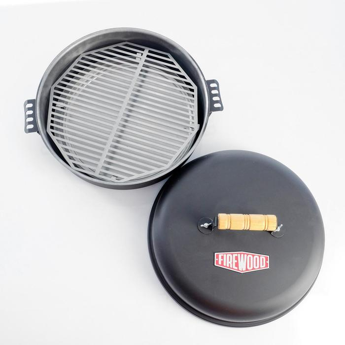 Коптильня круглая Коптильня круглая "FIREWOOD" 35*15 см