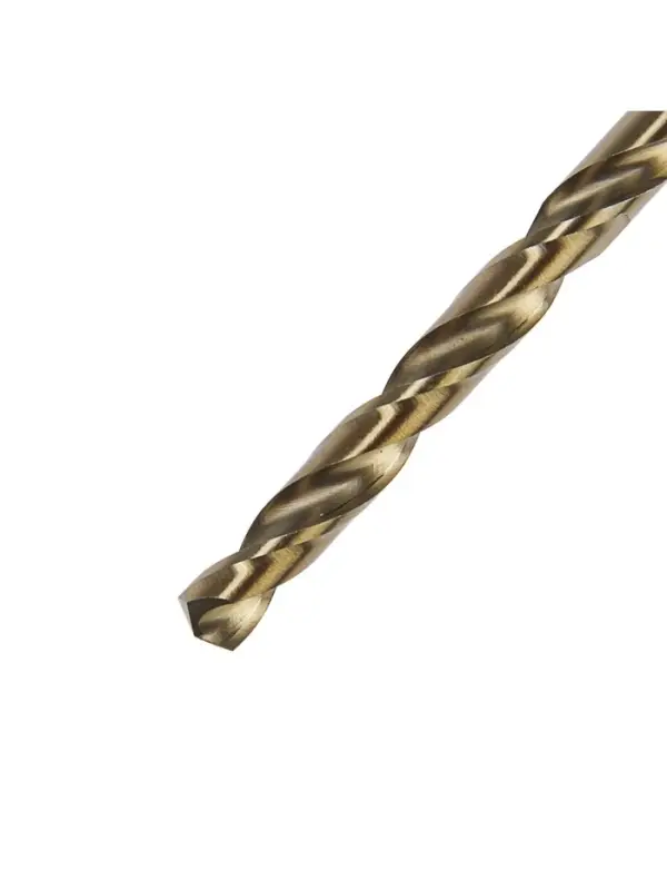 Сверло по металлу ТУНДРА, HSS-Co (5% кобальта), цилиндрический хвостовик, 6&times;95 мм