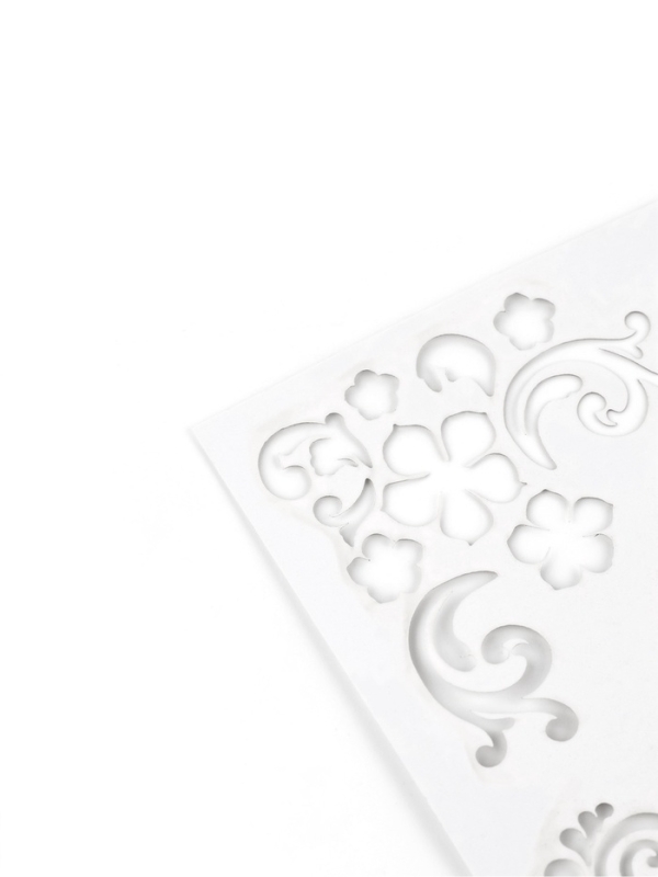 Трафарет для украшения пасхальной выпечки в наборе с топперами &laquo;Мира и тепла&raquo;