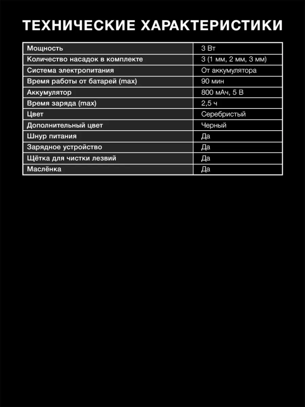 Машинка для стрижки H-HC7111 серебристый Машинка для стрижки H-HC7111 серебристый