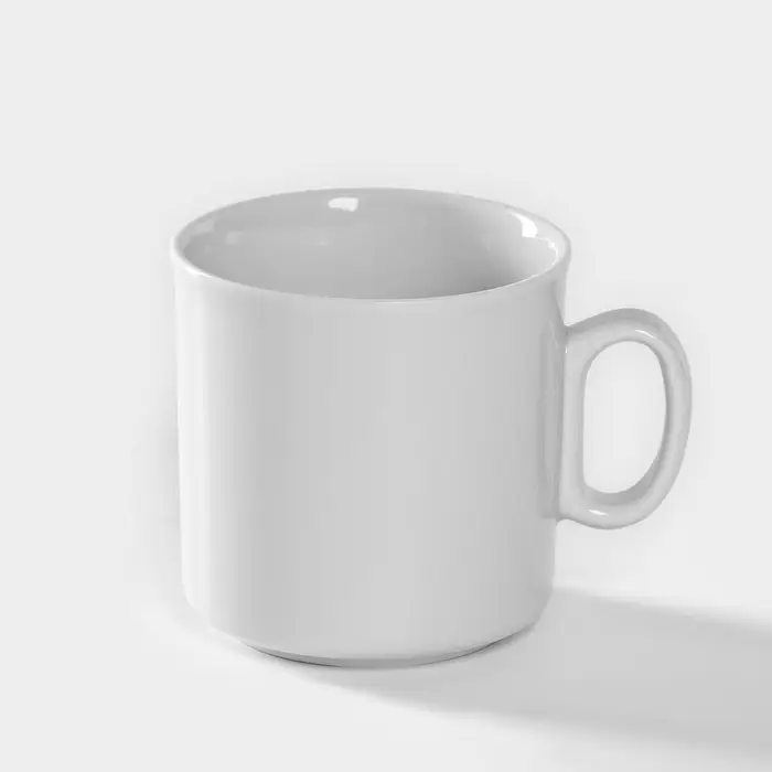 Кружка Добрушский завод &laquo;Непоседа&raquo;, 200 мл, фарфор, белая