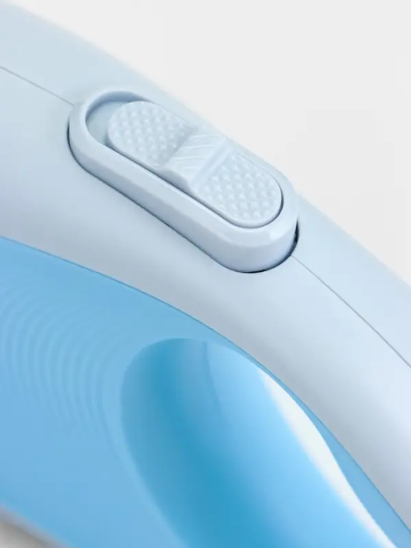 Рулетка - поводок для собак, лента 3 метра, голубая