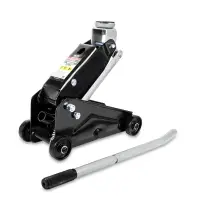 Домкрат подкатной AVS FJ-2000C, 2т, 145-400мм. в кейсе, компакт