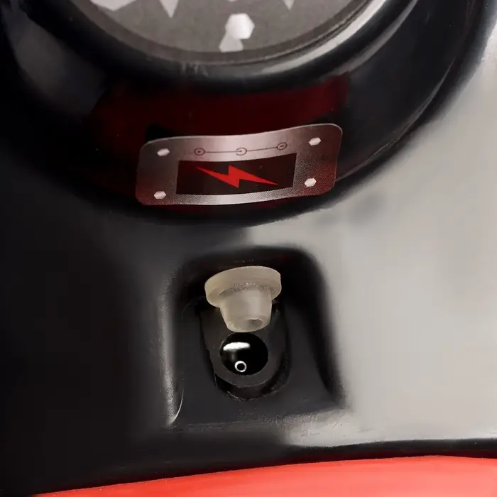 Электромобиль &laquo;Мотоцикл шерифа&raquo;, цвет чёрный