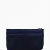 Косметичка-органайзер дорожная, на молниях, с ручками, карманами, синяя