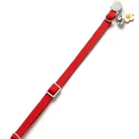 Набор ошейников для кошек, серый, красный