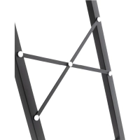 Стремянка  Jet Black 3 шир.ступ. с ковриком, сталь, Zalger, арт. 9910-3