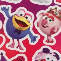 Многоразовые наклейки &laquo;Лучшие друзья&raquo;, формат А4, Смешарики