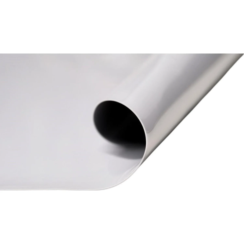 Скатерть на стол гиб. стекло Dekorelle 100х60см серое толщ. 0,8 мм