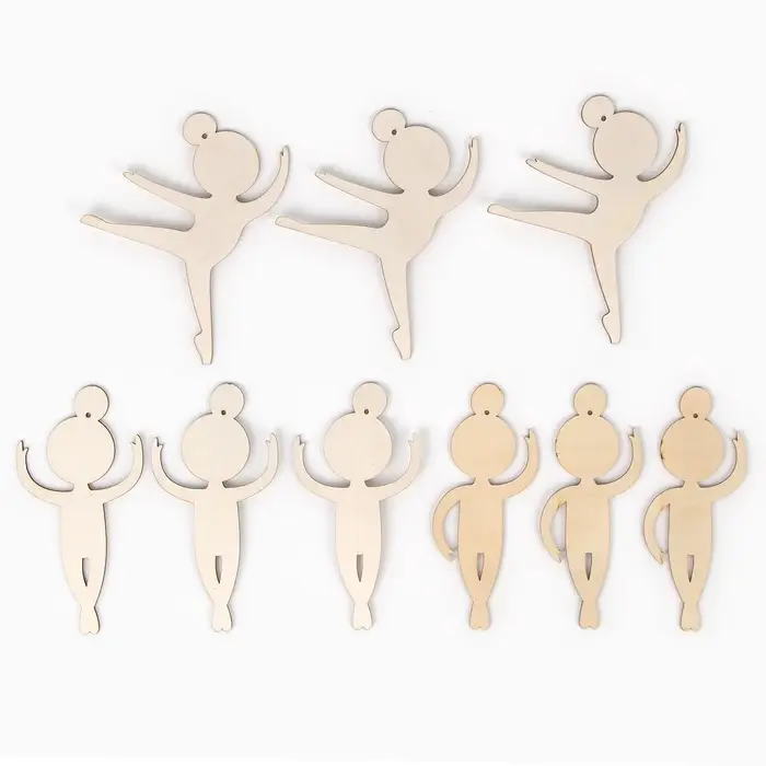 Набор для творчества «Изящные балерины», 9 основ