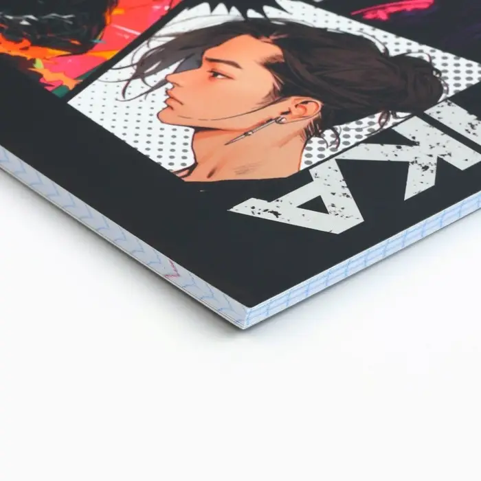 Тетрадь в клетку, предметная, 48 л.,на скрепке, А5 &laquo;Аниме Комикс. Физика&raquo;