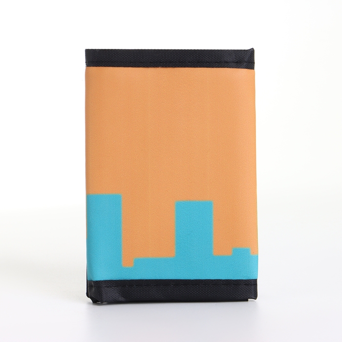 Кошелёк детский на липучке «Выбражулька», цвет оранжевый