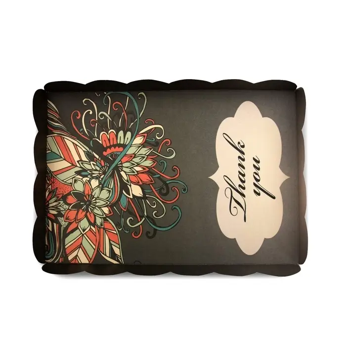 Коробка для печенья &laquo;Благодарю&raquo;, 22&times;15&times;3 см 5 шт.