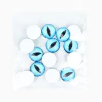 Глаза, набор 14 шт, размер 1 шт - 1,6 см