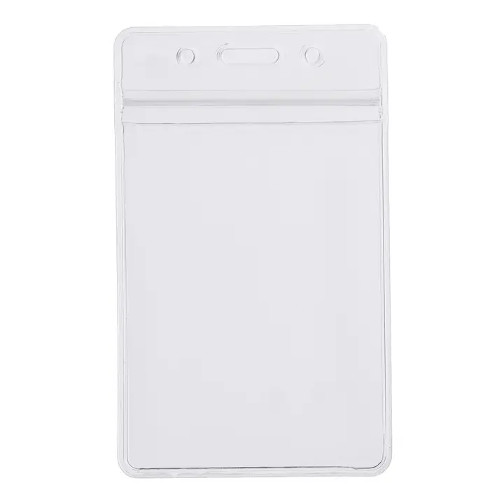 Набор бейджей вертикальных 62 х 91 мм, ErichKrause прозрачный Набор бейджей вертикальных 62 х 91 мм, ErichKrause прозрачный