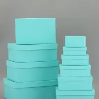 Набор коробок 10 в 1 "Тиффани" 30 х19 х 12 - 12 х 6,5 х 4 см