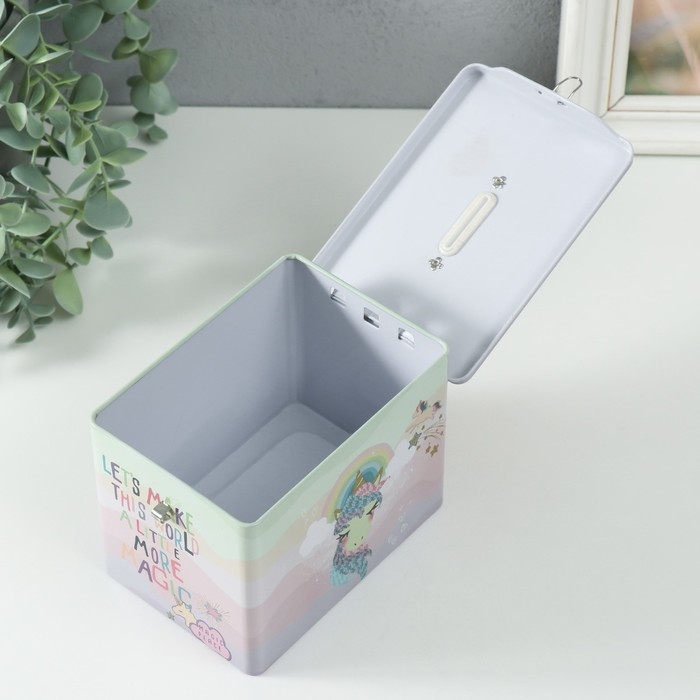 Копилка металл Копилка металл "Сказка" МИКС 13х10х9 см