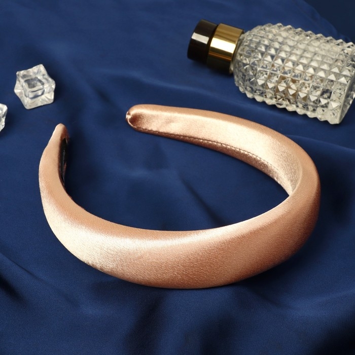 Ободок для волос Ободок для волос "Лира" 3 см, кремовый