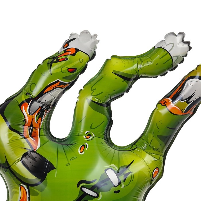 Шар фольгированный 49 Шар фольгированный 49" «Руки зомби», на подставке