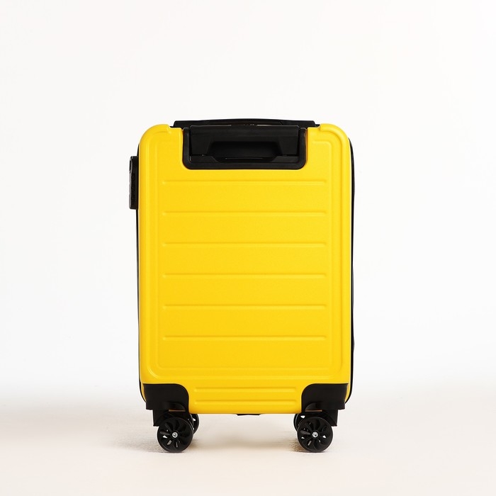 Чемодан детский 32 л (S), отдел на молнии, 4 колеса, цвет жёлтый Чемодан детский 32 л (S), отдел на молнии, 4 колеса, цвет жёлтый