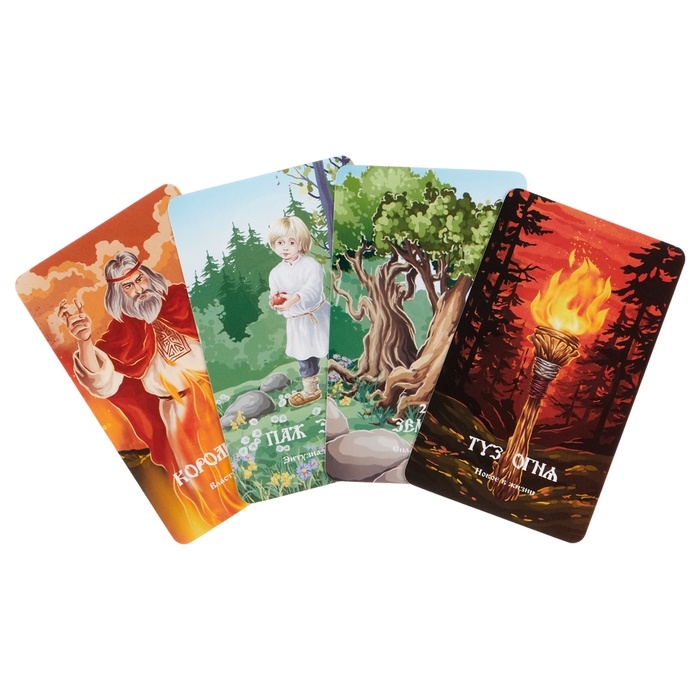 Таро  Таро "Славянские руны", 78 гадальных карт, с инструкцией, 7.1 х 11.6 см