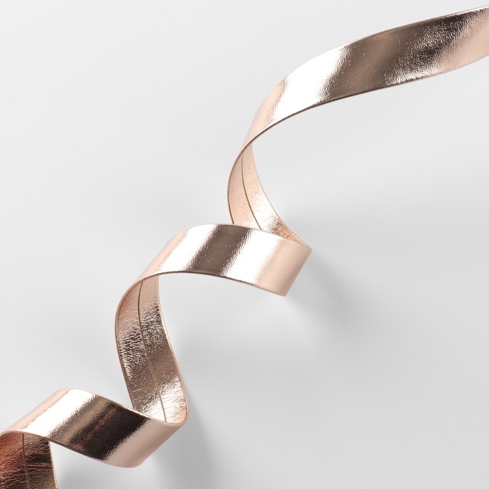 Косая бейка, кожзам, 15 мм × 10 ± 1 м, цвет песочный Косая бейка, кожзам, 15 мм × 10 ± 1 м, цвет песочный