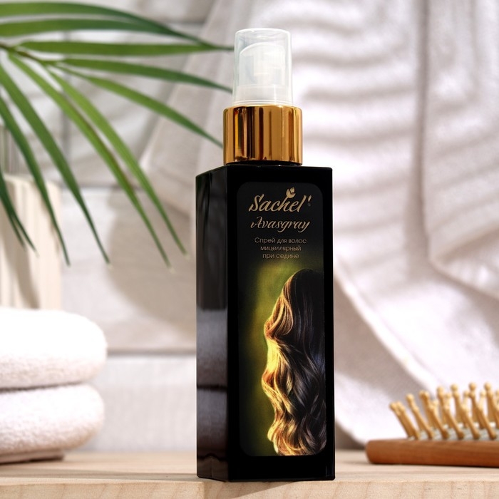 Спрей для волос мицеллярный Сашель Avasgray при седине, 100 мл Спрей для волос мицеллярный Сашель Avasgray при седине, 100 мл