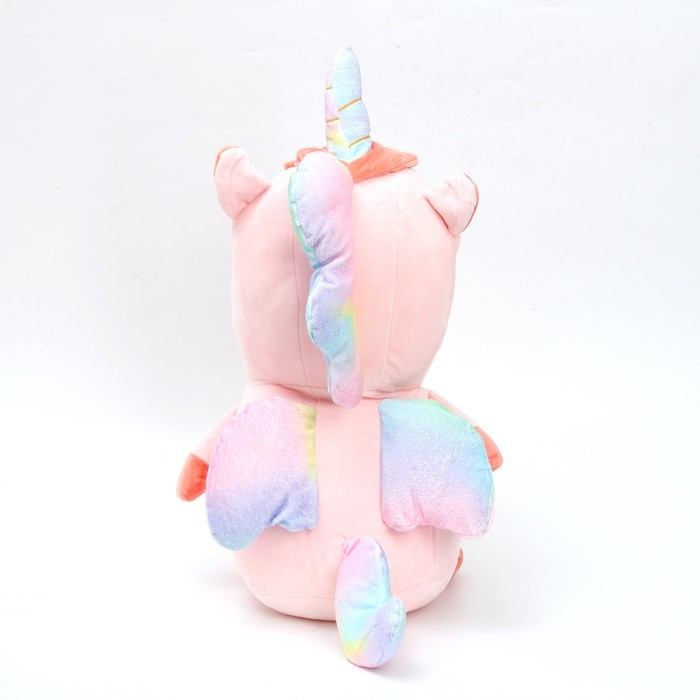 Мягкая игрушка «Единорог», с пледом, цвет розовый Мягкая игрушка «Единорог», с пледом, цвет розовый