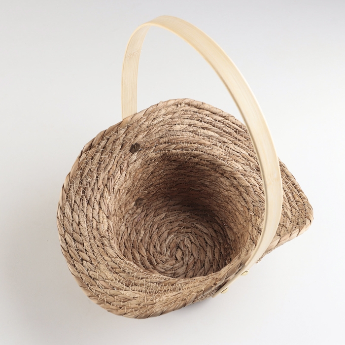 Набор корзин из 3 шт, 38x30x19x14x42см, 33x26x17x12,5x38см, 28x22x15x11x34см, рогоз Набор корзин из 3 шт, 38x30x19x14x42см, 33x26x17x12,5x38см, 28x22x15x11x34см, рогоз