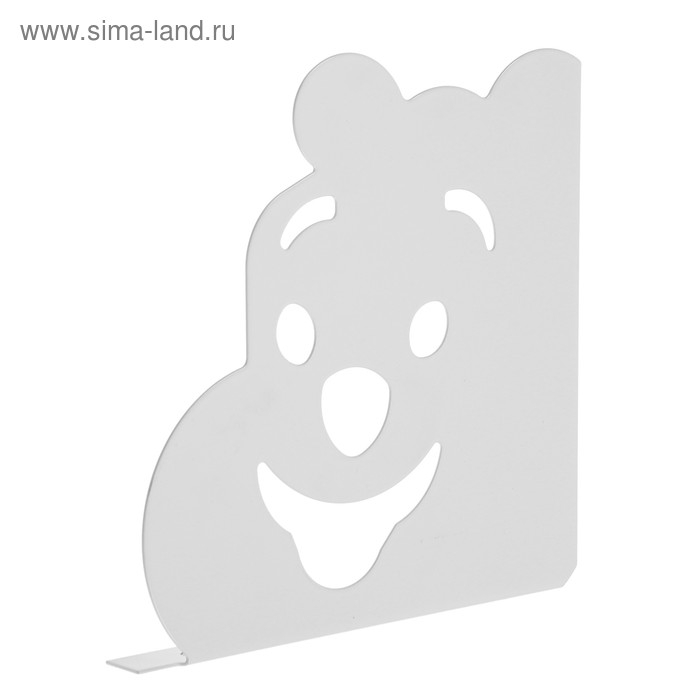 Кронштейн  Кронштейн "Мишка" 180х180 мм, белый,10 шт