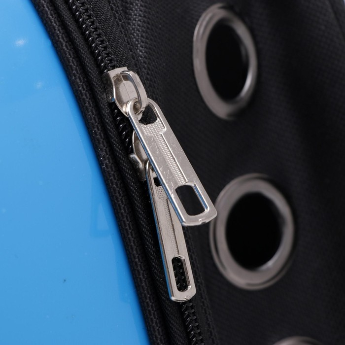 Рюкзак для переноски кошек и собак, с окном, 32 х 22 х 43 см, голубой Рюкзак для переноски кошек и собак, с окном, 32 х 22 х 43 см, голубой