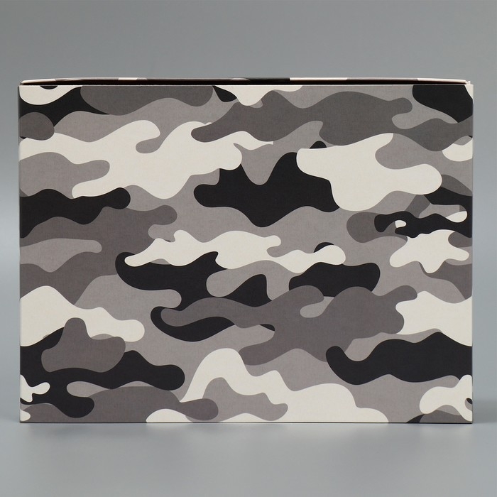 Коробка подарочная складная, упаковка, «Хаки», 20 х 15 х 8 см