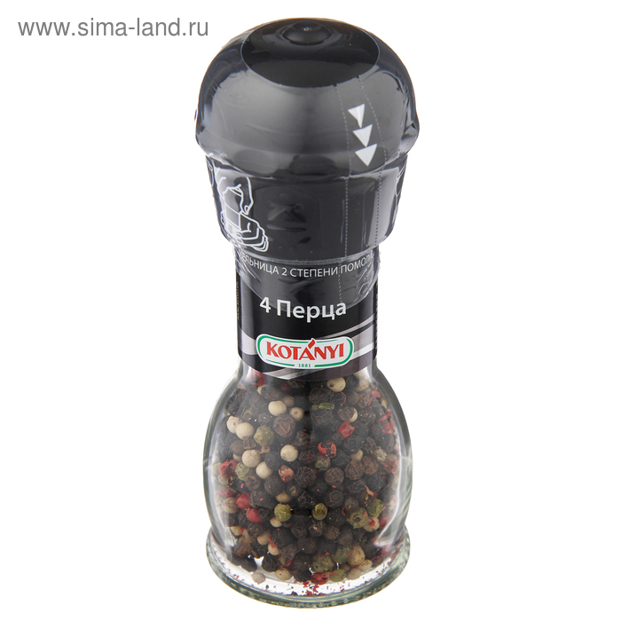 Приправа 4 перца KOTANYI, мельница 35 г. Приправа 4 перца KOTANYI, мельница 35 г.