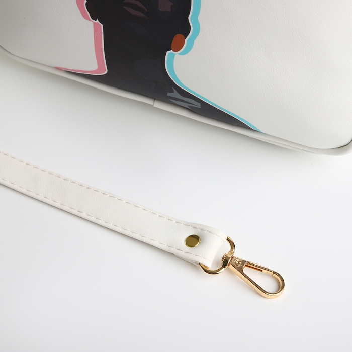 Сумка женская через плечо TEXTURA, маленького размера, цвет белый Сумка женская через плечо TEXTURA, маленького размера, цвет белый