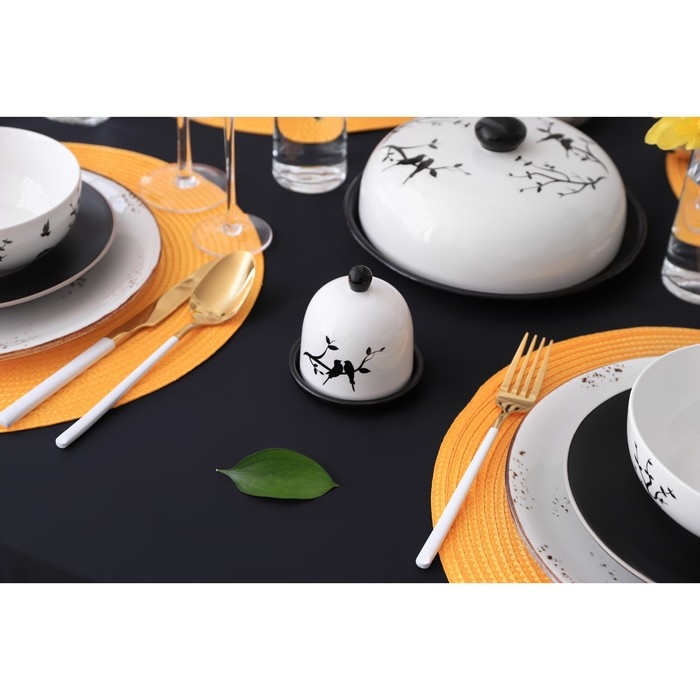 Лимонница Доляна «Весенний вечер», 9×9 см, цвет белый Лимонница Доляна «Весенний вечер», 9×9 см, цвет белый