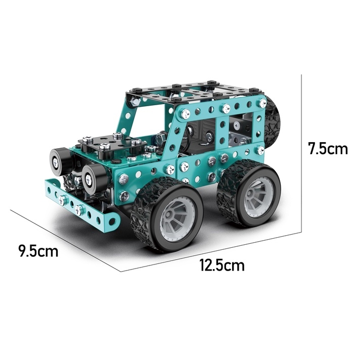 Конструктор металлический «Внедорожник», 190 деталей Конструктор металлический «Внедорожник», 190 деталей