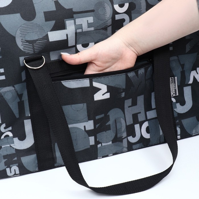 Сумка - переноска для животных  Сумка - переноска для животных "Принт", размер M, 43 х 27 х 30 см буквы