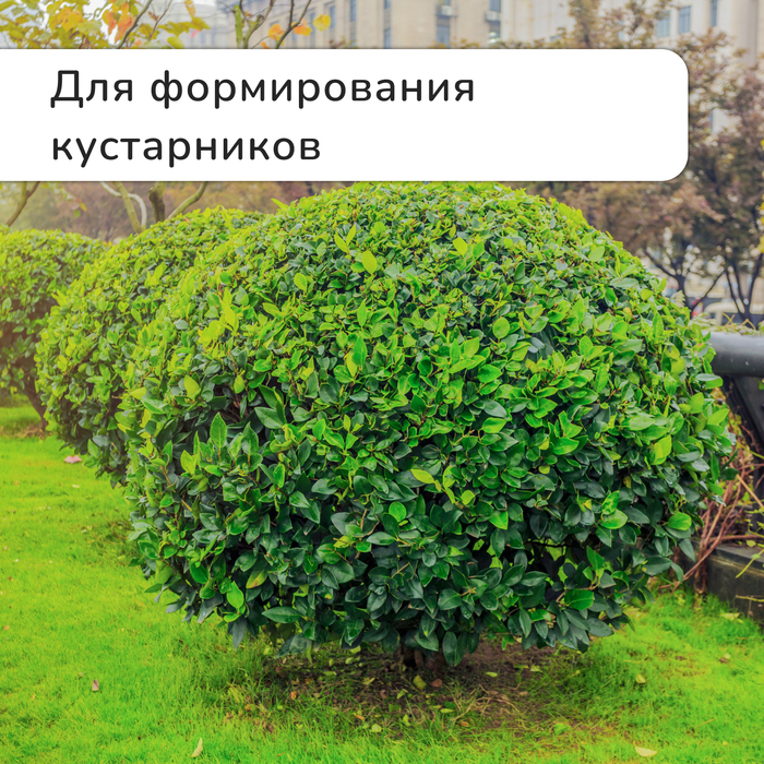 Кусторез, 22 Кусторез, 22" (56 см), волнистое лезвие, с алюминиевыми ручками, МИКС, Greengo