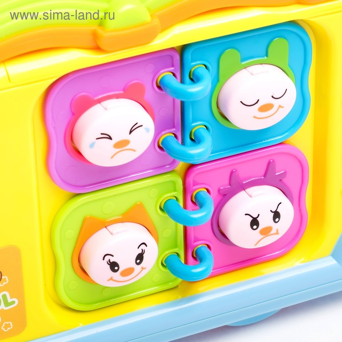 Развивающая игрушка «Автобус», световой и звуковой эффект Развивающая игрушка «Автобус», световой и звуковой эффект