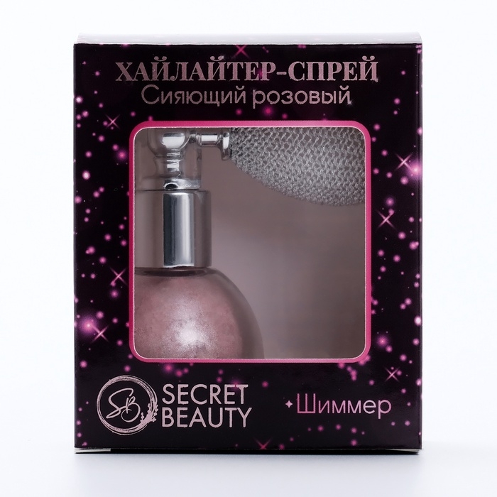Сияющий глиттер спрей, розовый Сияющий глиттер спрей, розовый