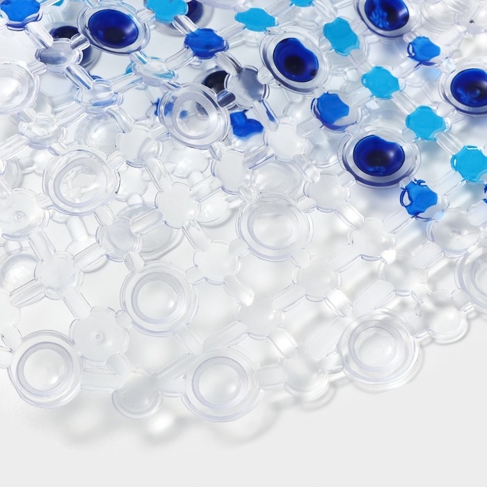 Коврик противоскользящий в ванну на присосках Доляна «Дельфин», для детей, 35×65 см Коврик противоскользящий в ванну на присосках Доляна «Дельфин», для детей, 35×65 см