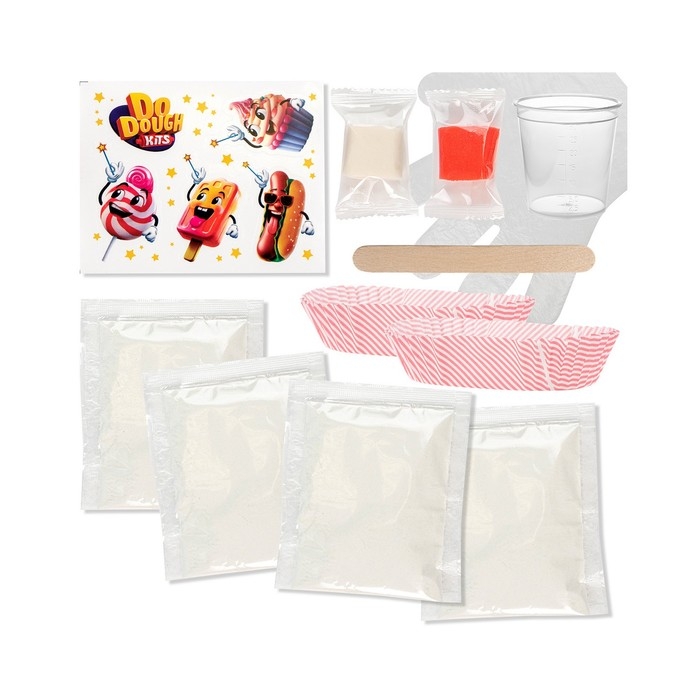 Игрушка в наборе тесто сухое «DO DOUGH kits. Хот-дог» Игрушка в наборе тесто сухое «DO DOUGH kits. Хот-дог»