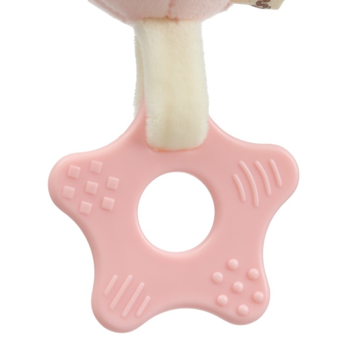 Подвеска с вибрацией «Милая зайка», прорезыватель, на кроватку, коляску, Крошка Я Подвеска с вибрацией «Милая зайка», прорезыватель, на кроватку, коляску, Крошка Я