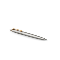 Ручка шариковая Parker Jotter Core K691 Stainless Steel GT M, корпус из нержавеющей стали, серебристый глянцевый