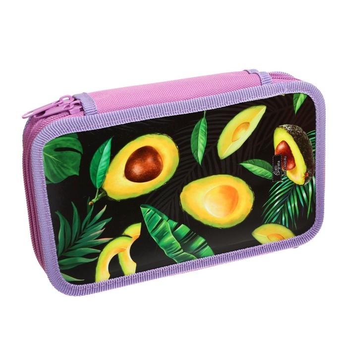 Пенал 2 секции 125*205 лам.кар 30П26/2 Calligrata дев Пенал 2 секции 125*205 лам.кар 30П26/2 Calligrata дев "Авокадо классика"