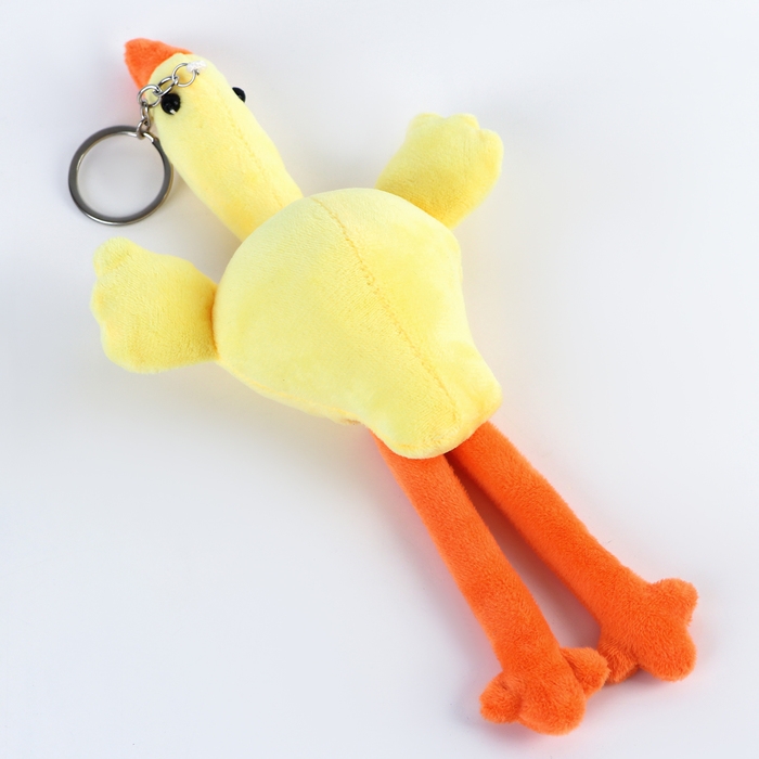 Мягкая игрушка «Гусь», на брелоке, 20 см, цвета МИКС Мягкая игрушка «Гусь», на брелоке, 20 см, цвета МИКС